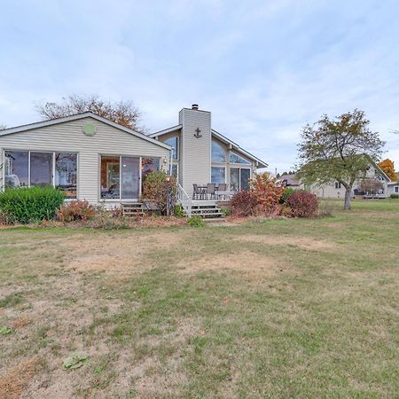 Lakefront Home With Deck And Dock In Oscoda Twp! Lincoln Junction Exterior foto